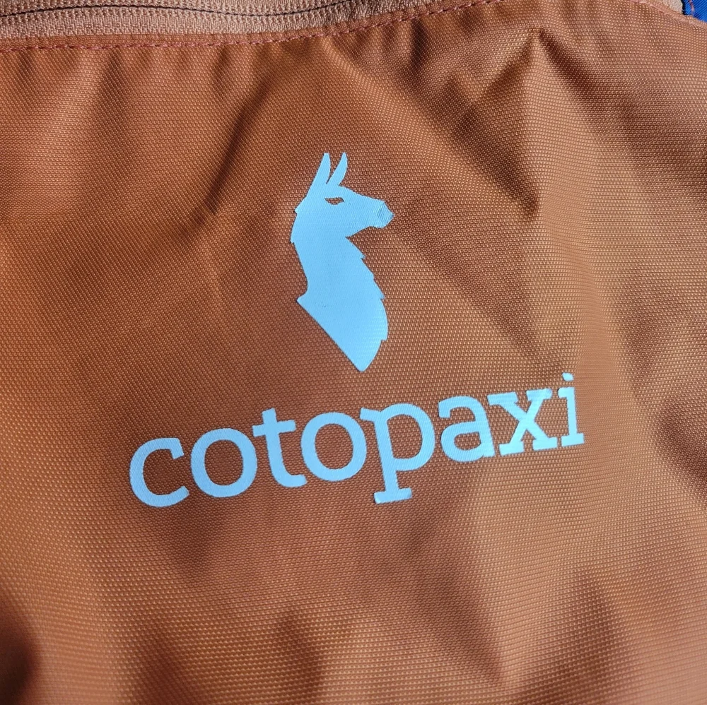 Cotopaxi Luzon Eighteen 18 L Del Dia Pack Daypack Backpack Unisex Orange Blue - Picture 3 of 13